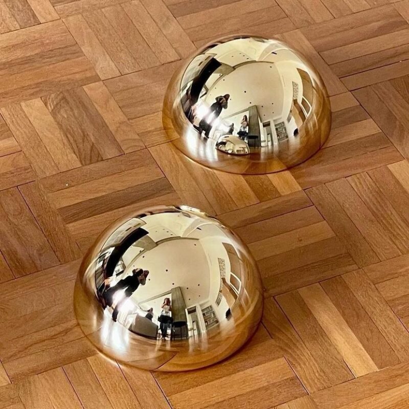 Escultura Meia Lua Gold